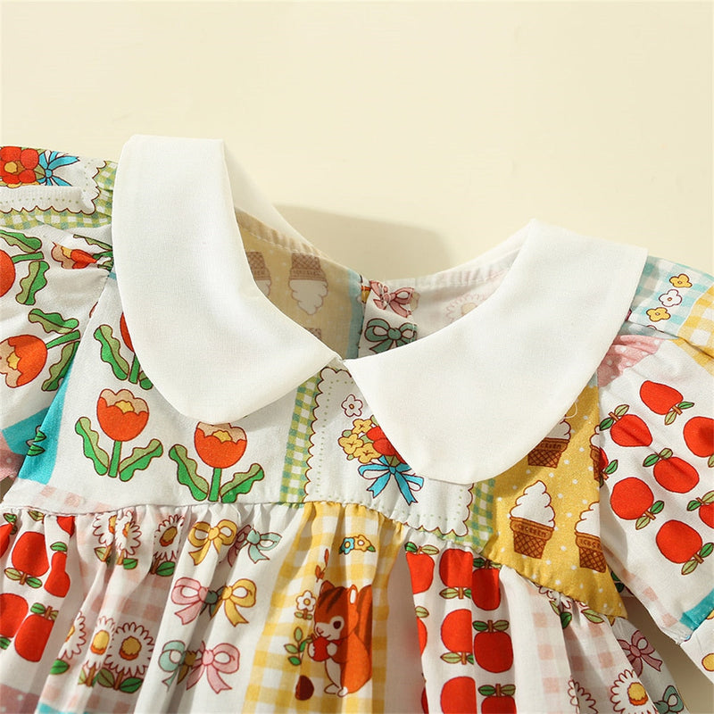 Vestido Infantil Golinha Estampas Verão