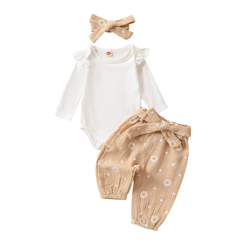 Conjunto Infantil Feminino Florzinhas