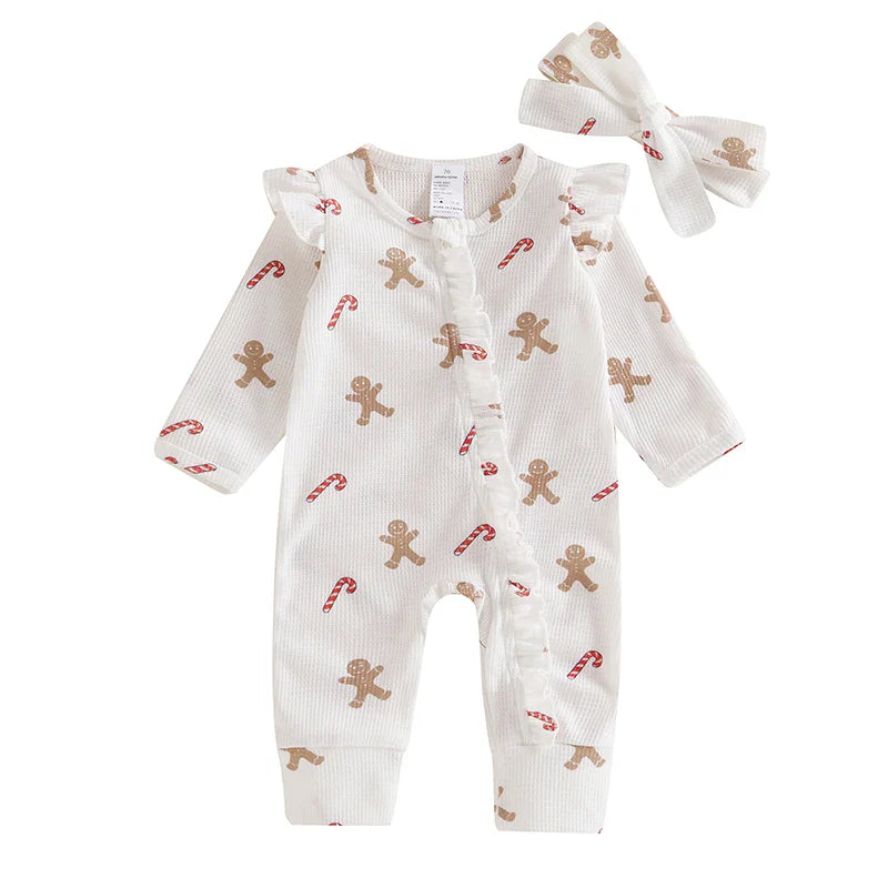 Macacão Infantil de Natal