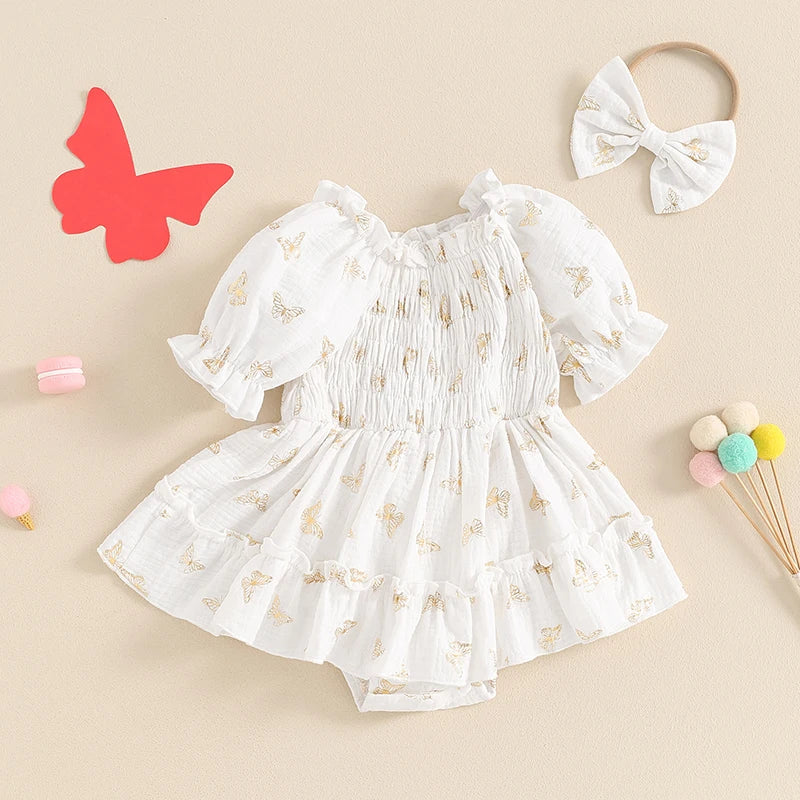 Body Infantil Feminino Borboletinhas