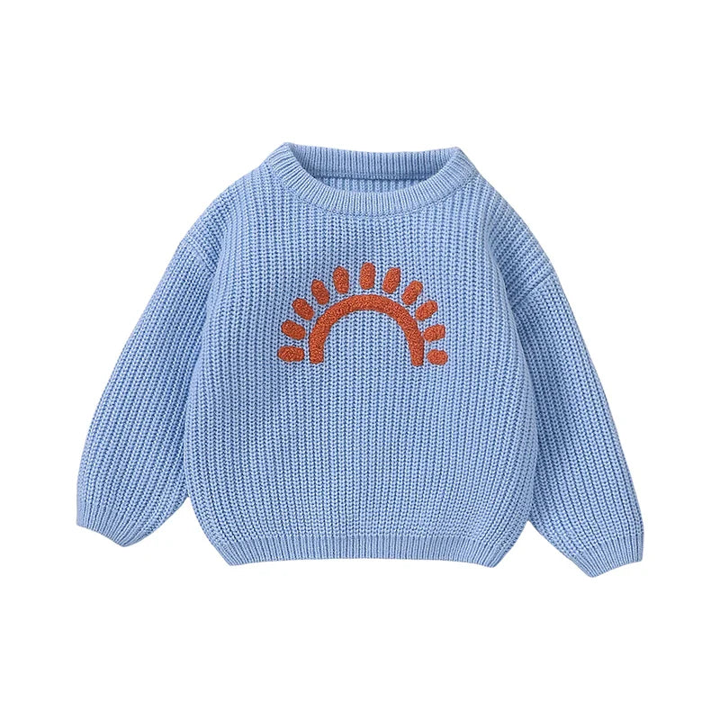 Blusa Infantil Tricô Sol