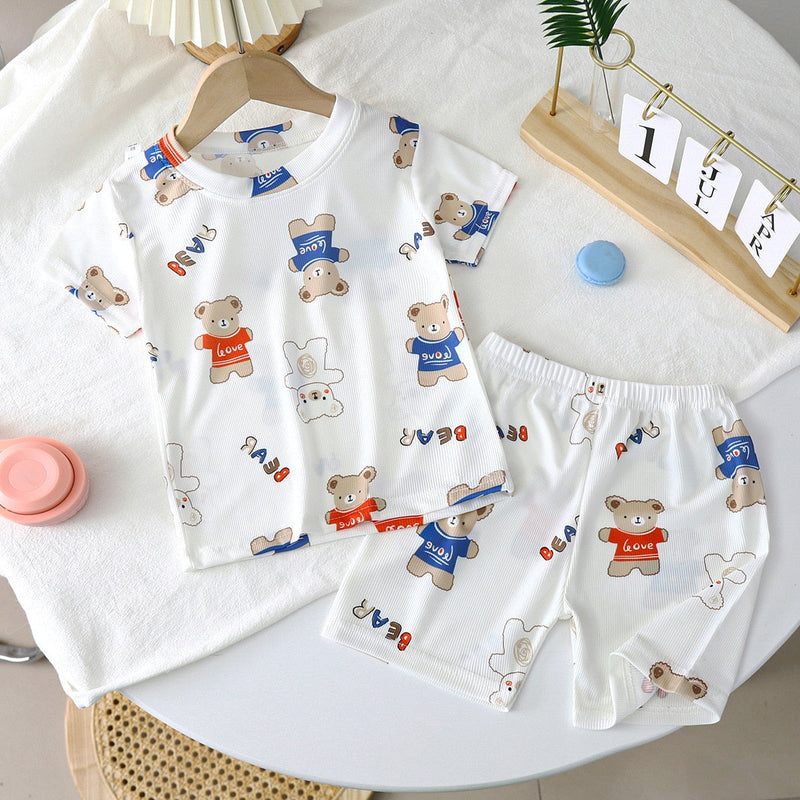 Conjunto Infantil Estampas Verão