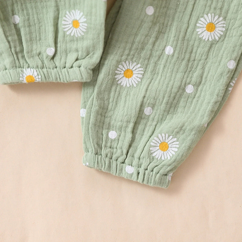 Conjunto Infantil Feminino Florzinhas