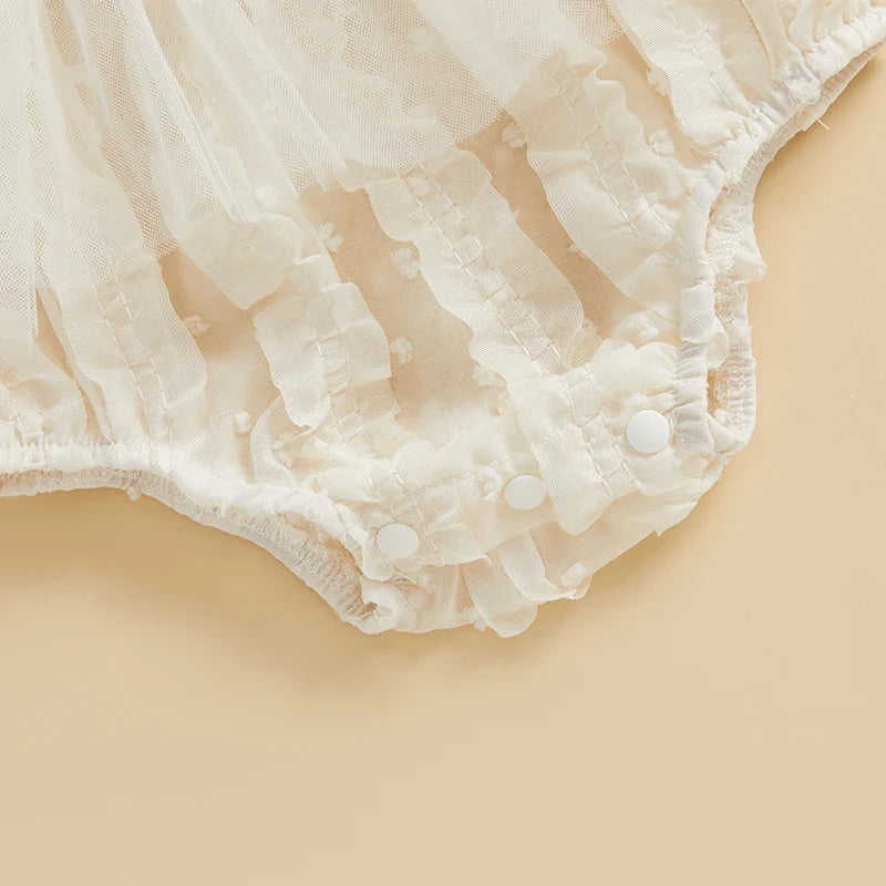 Body infantil Feminino Flor Babadinhos