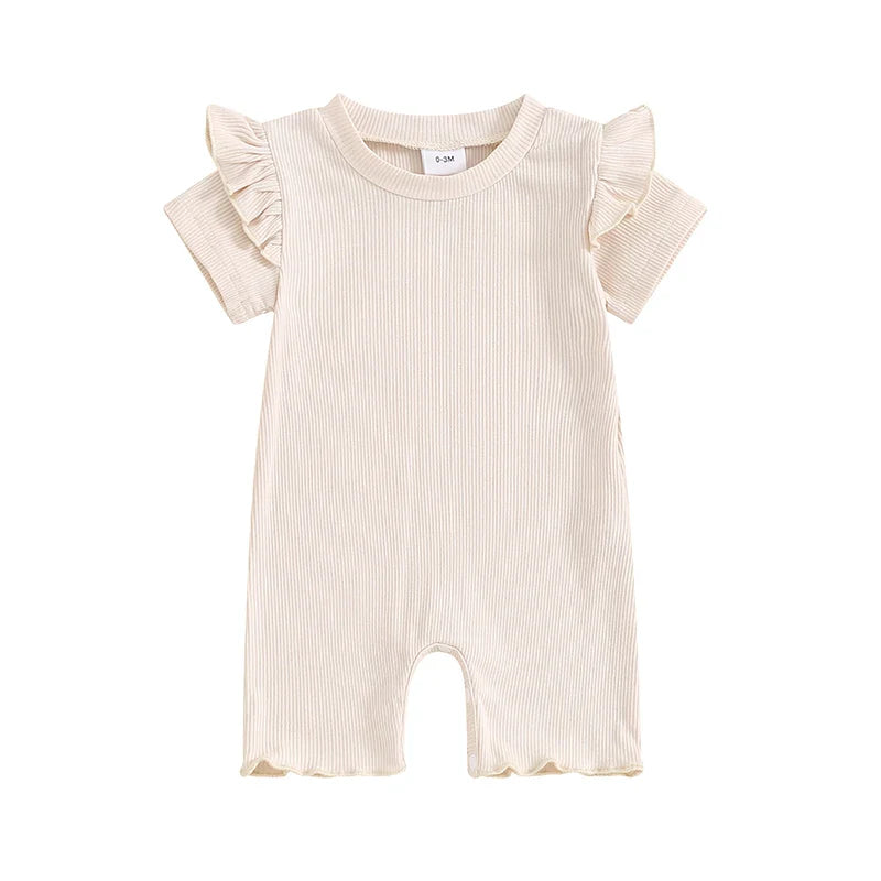 Macaquinho Infantil Feminino Verão Babadinhos