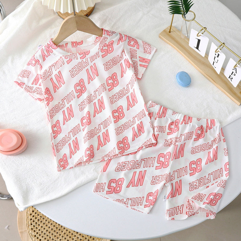 Conjunto Infantil Estampas Verão
