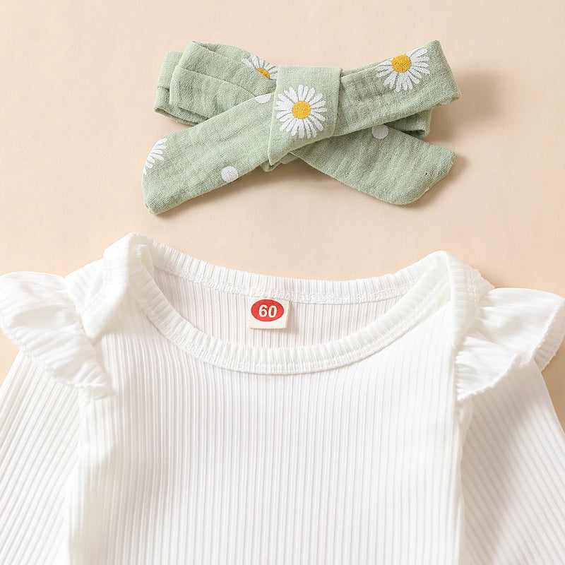 Conjunto Infantil Feminino Florzinhas