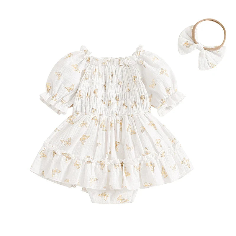 Body Infantil Feminino Borboletinhas