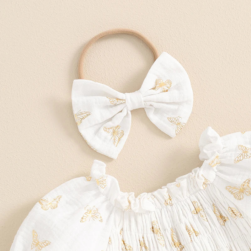 Body Infantil Feminino Borboletinhas