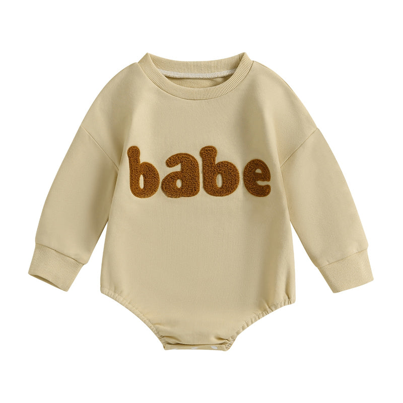 Body Infantil Babe Manga Longa