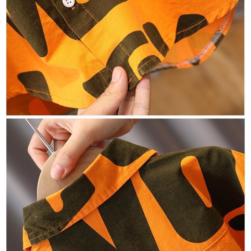 Camisa Infantil Letrinhas Manga Longa