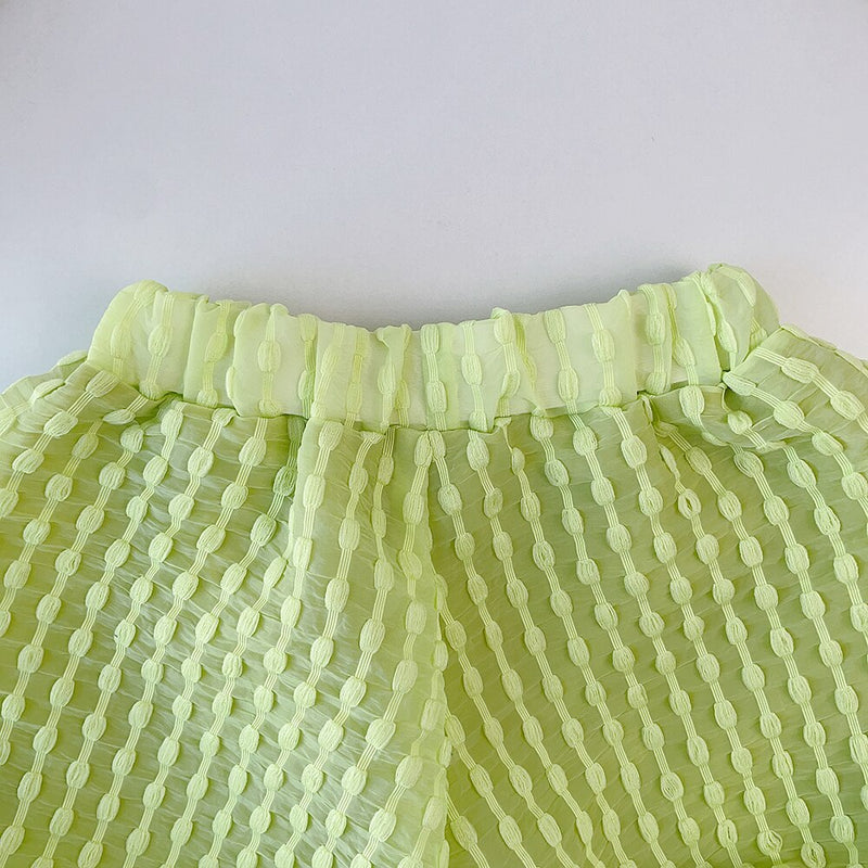 Conjunto Infantil Feminino Verde Botõezinhos