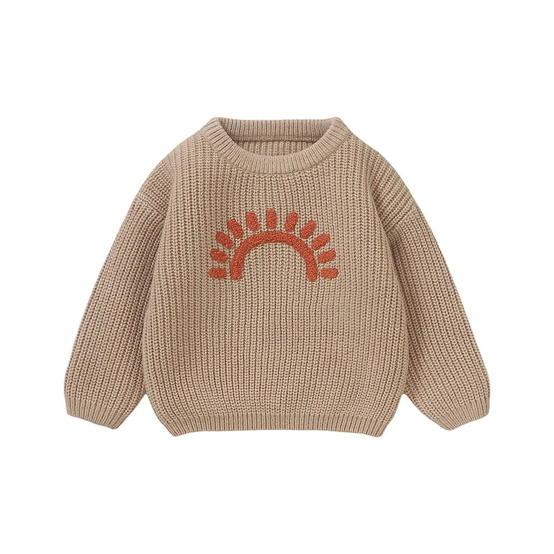 Blusa Infantil Tricô Sol