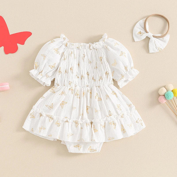 Body Infantil Feminino Borboletinhas