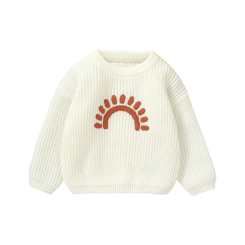Blusa Infantil Tricô Sol