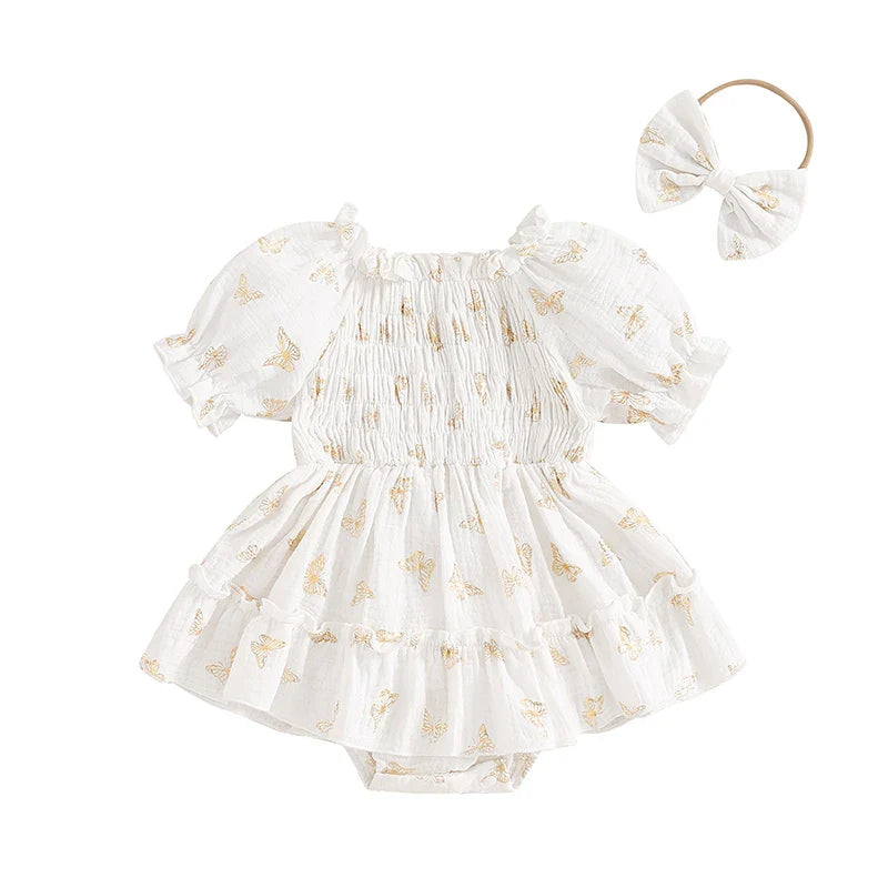 Body Infantil Feminino Borboletinhas