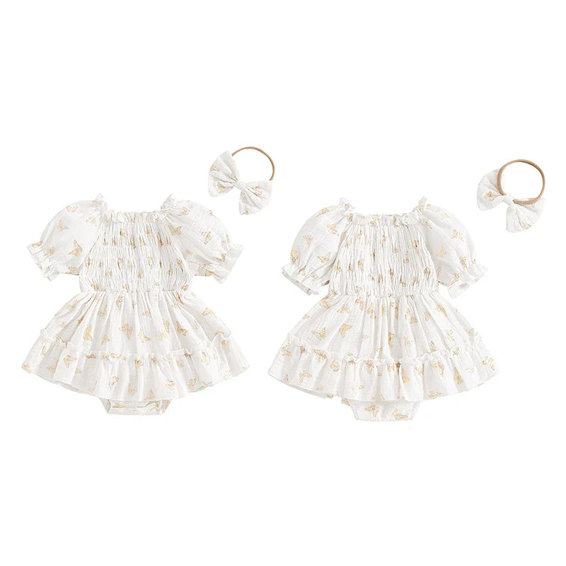 Body Infantil Feminino Borboletinhas