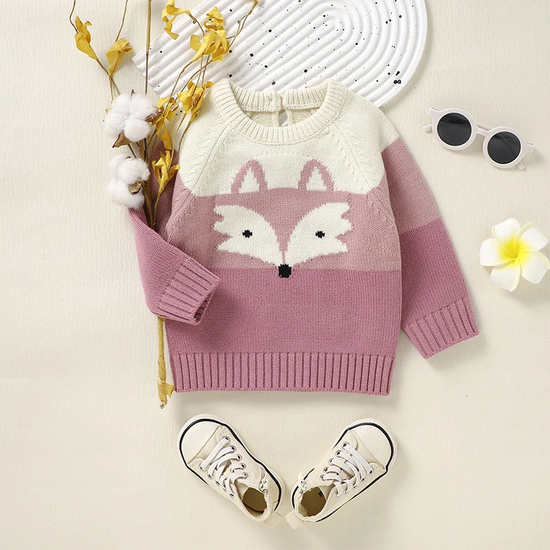 Blusa Infantil Inverno Raposinha