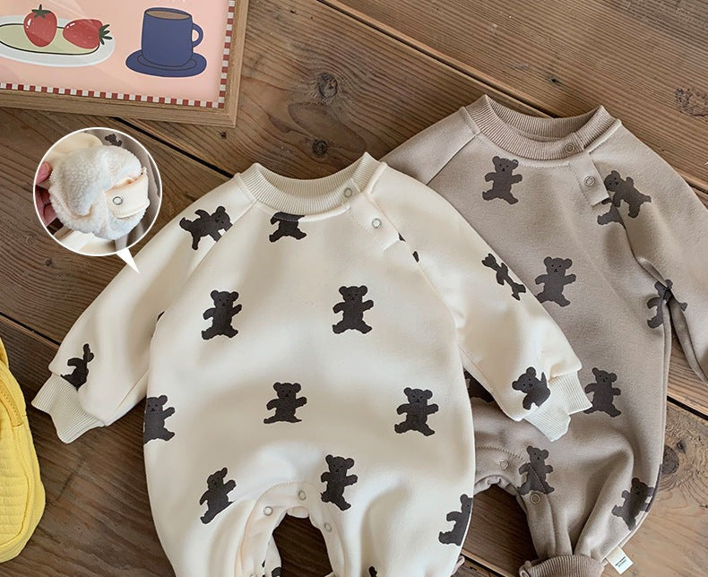 Macacão Infantil Inverno Ursinhos