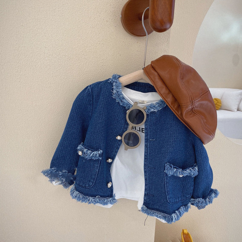 Conjunto Infantil Jeans Desfiadinho