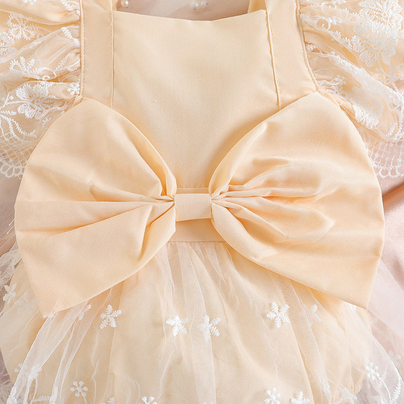 Body Infantil Feminino Rendado Laçinho