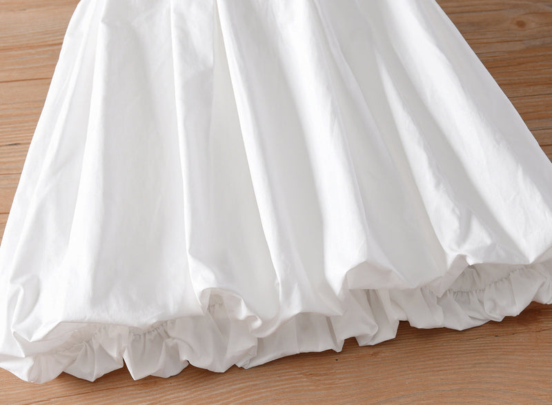 Vestido Infantil Balone Branco