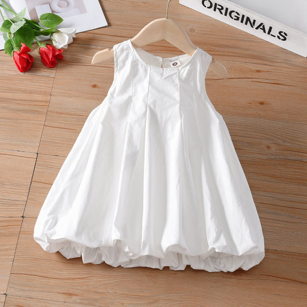 Vestido Infantil Balone Branco