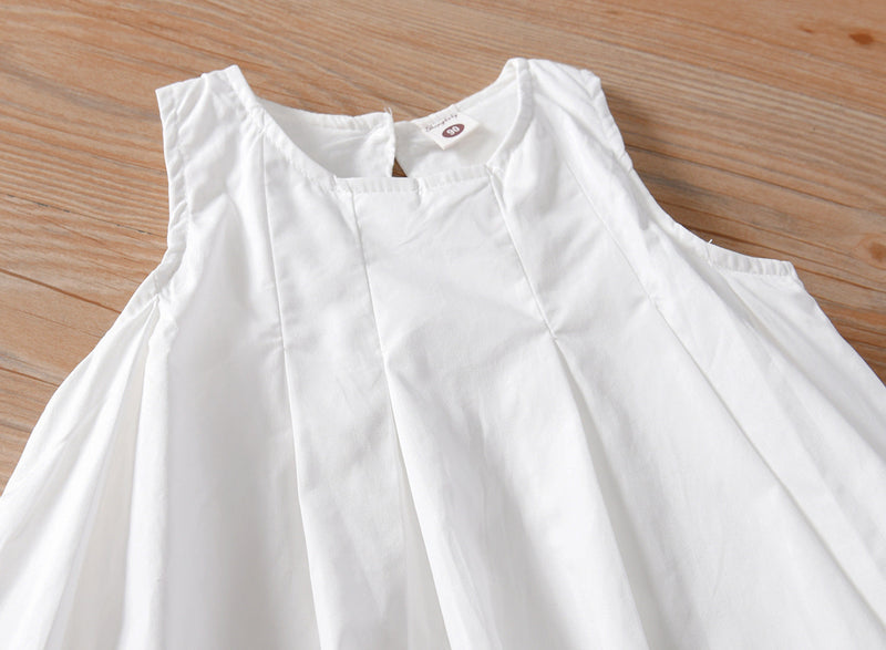 Vestido Infantil Balone Branco