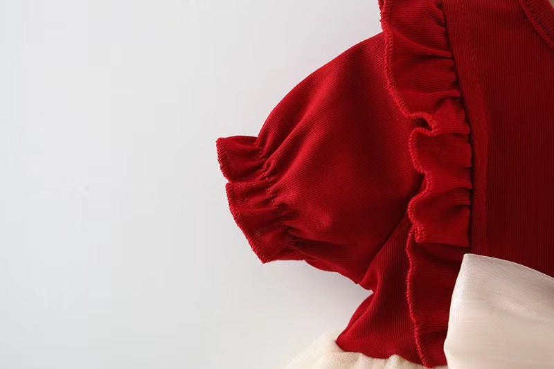 Vestido Infantil Laço Frutinhas