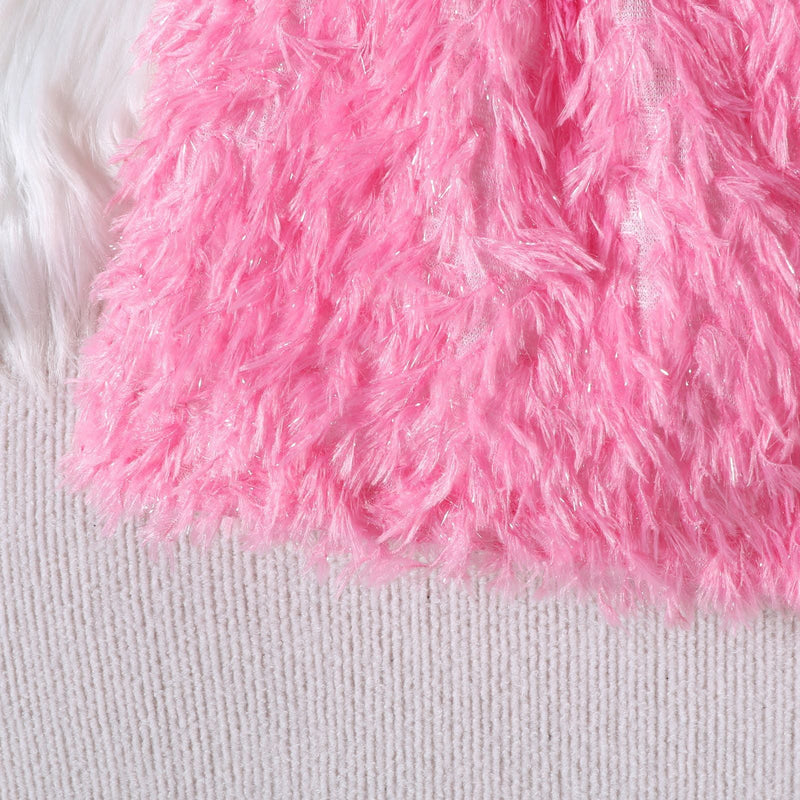 Conjunto Infantil Feminino Rosa Pelinhos