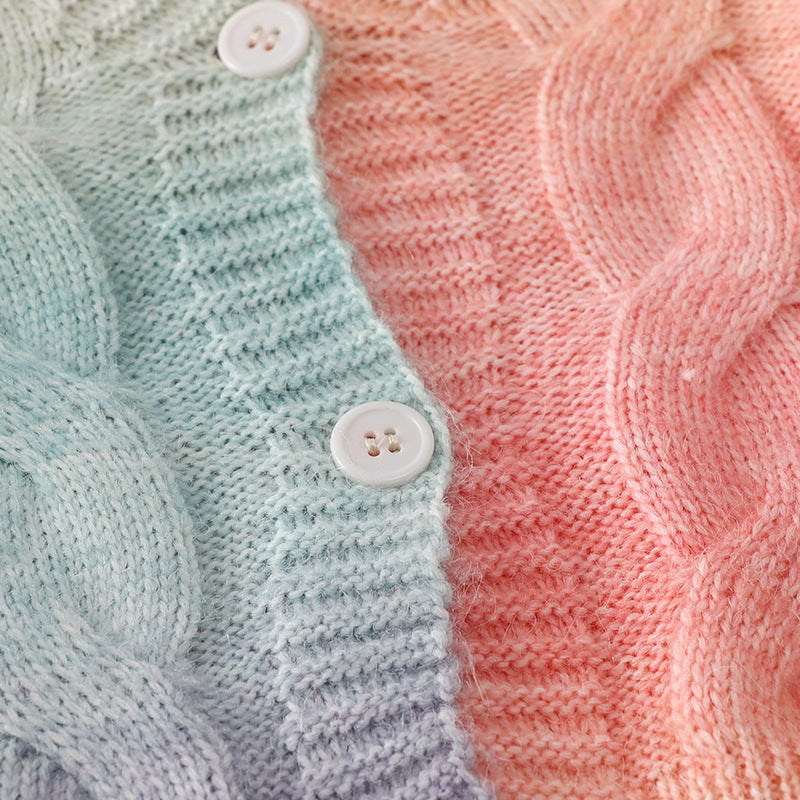 Saia + Cardigan Infantil Colors