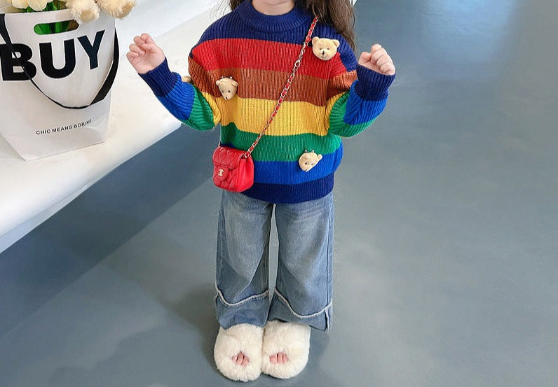 Casaco Infantil Feminino Cores Ursinho