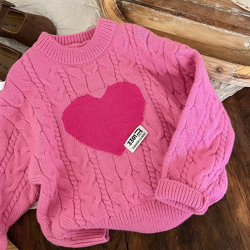 Blusa Infantil Feminina Inverno Amor