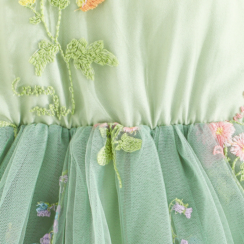 Vestido Infantil Lacinho Tule