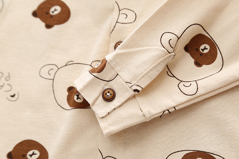 Conjunto Infantil Masculino Polo Ursinhos