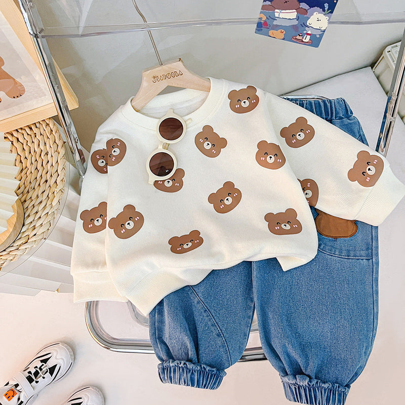 Conjunto Infantil Masculino Polo Ursinhos