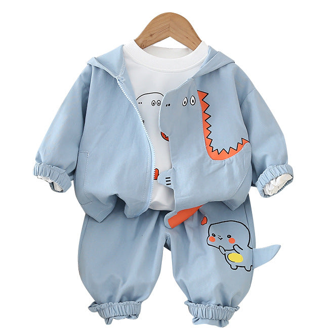 Conjunto Infantil Masculino Dino 3 Peças
