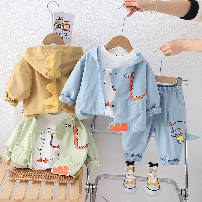 Conjunto Infantil Masculino Dino 3 Peças