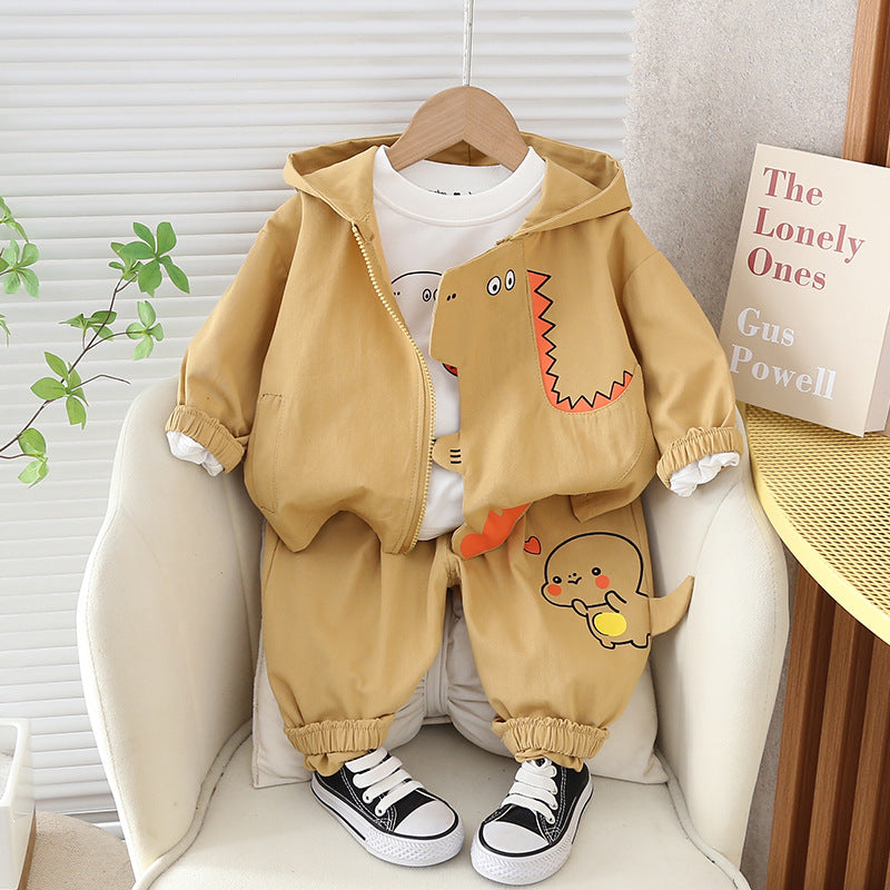 Conjunto Infantil Masculino Dino 3 Peças