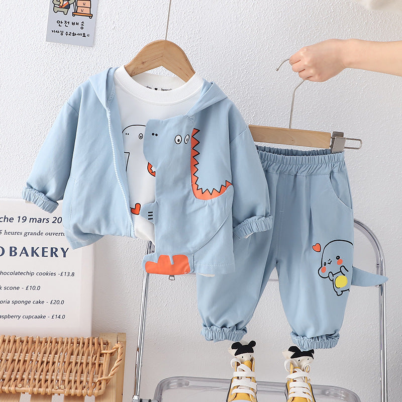 Conjunto Infantil Masculino Dino 3 Peças