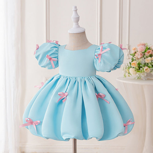 Vestido Infantil Lacinhos