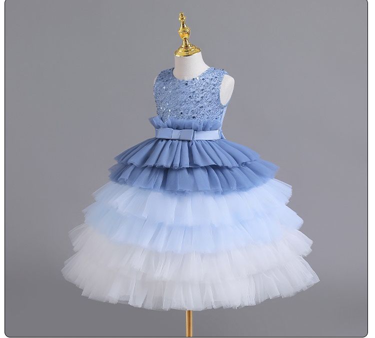 Vestido Infantil Tule Camadas (Cópia)