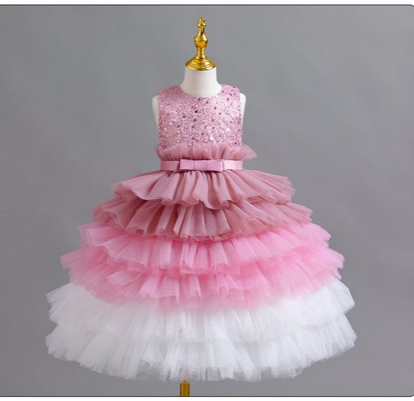 Vestido Infantil Tule Camadas (Cópia)
