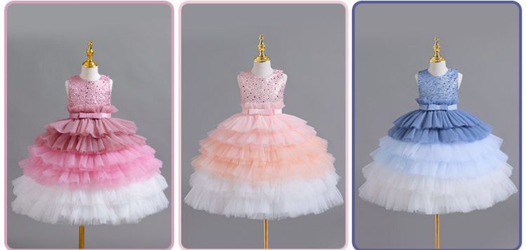 Vestido Infantil Tule Camadas (Cópia)