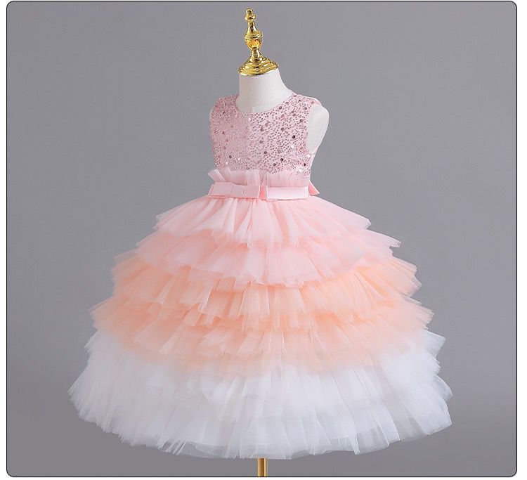 Vestido Infantil Tule Camadas (Cópia)