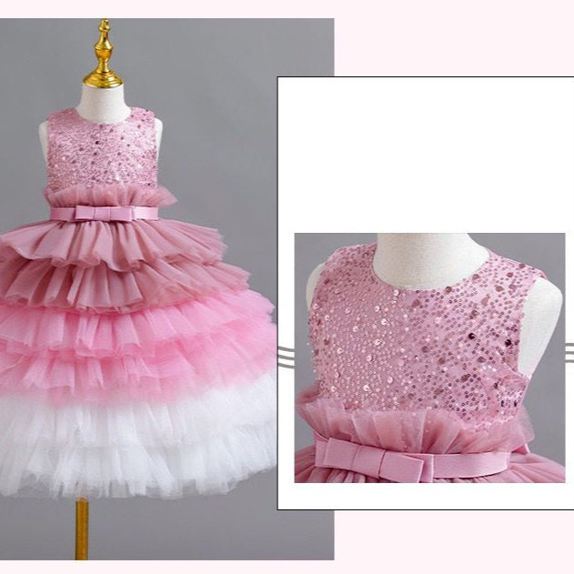 Vestido Infantil Tule Camadas (Cópia)