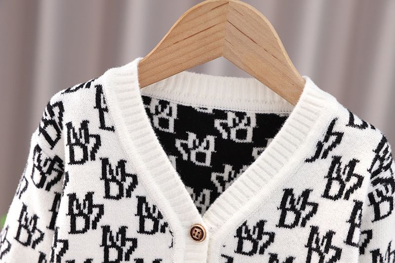 Blusa de Frio Cardigan Infantil Moshio
