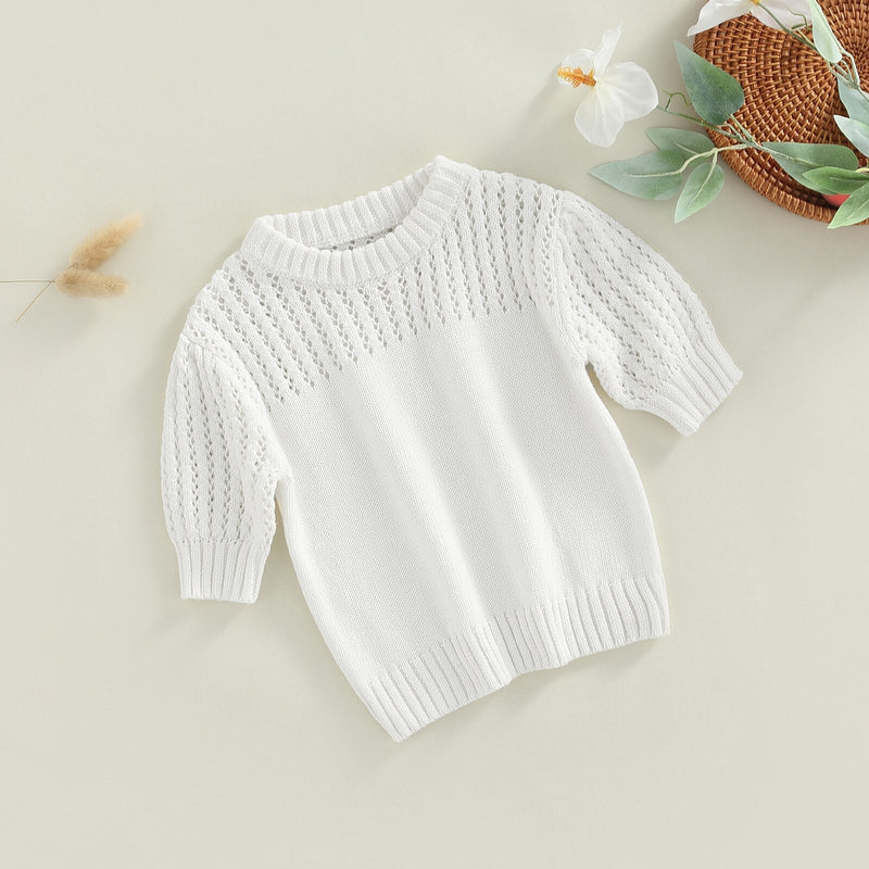 Blusa Infantil Tricô