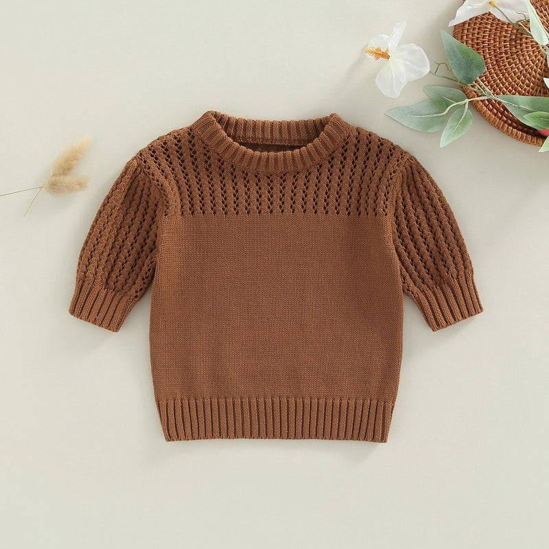 Blusa Infantil Tricô