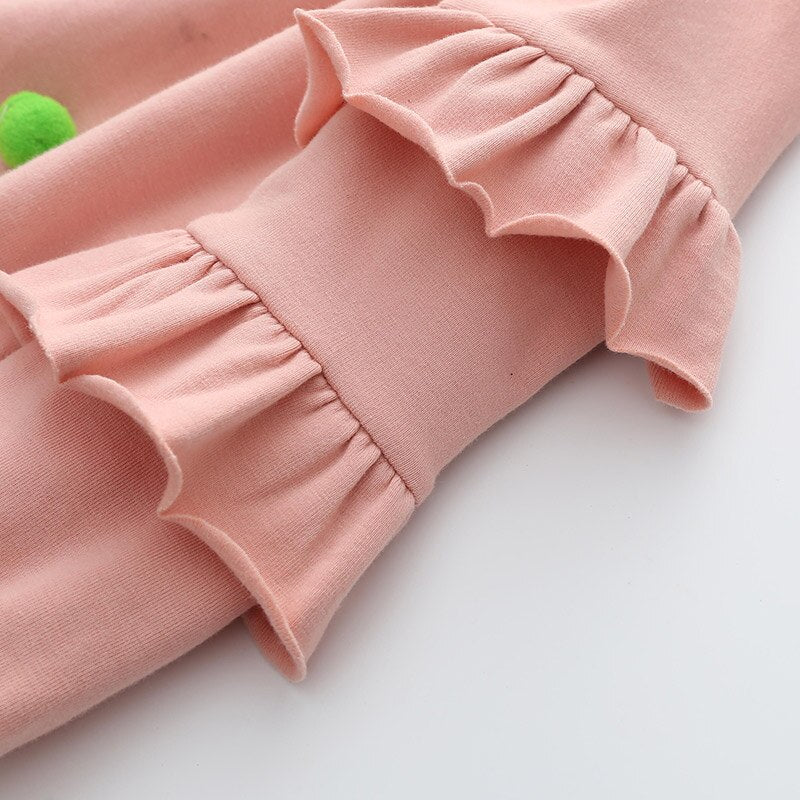Blusa Manga Longa Bolinhas